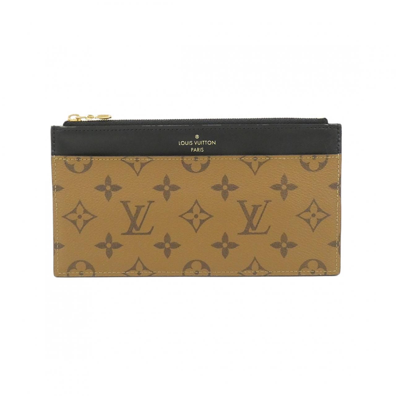 LOUIS VUITTON Monogram Reverse Slim Purse M80390 Wallet