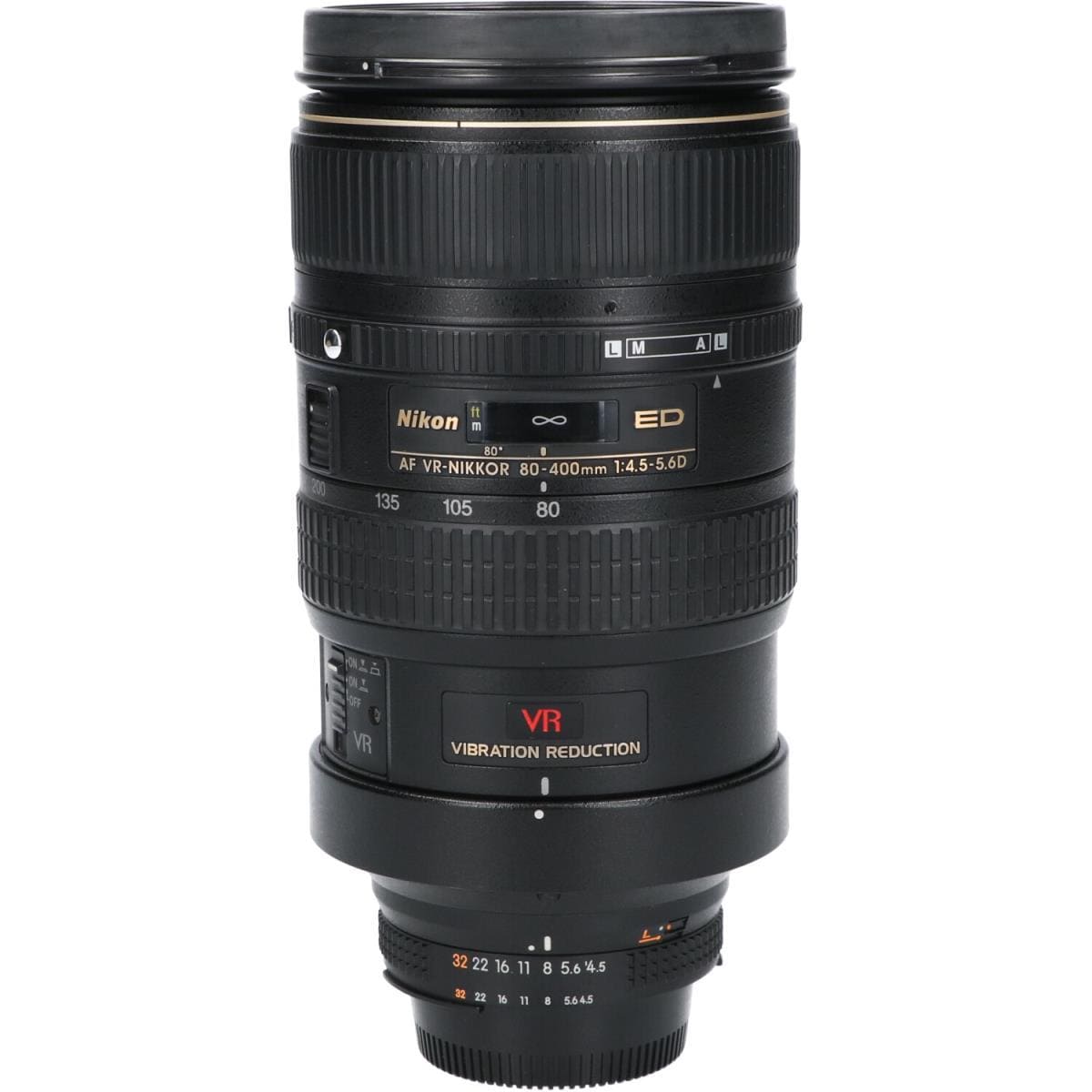 ＮＩＫＯＮ　ＡＦ８０－４００ｍｍ　Ｆ４．５－５．６Ｄ　ＥＤ　ＶＲ