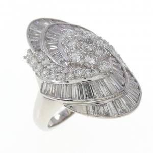 PT900 ダイヤモンド リング 3.01CT