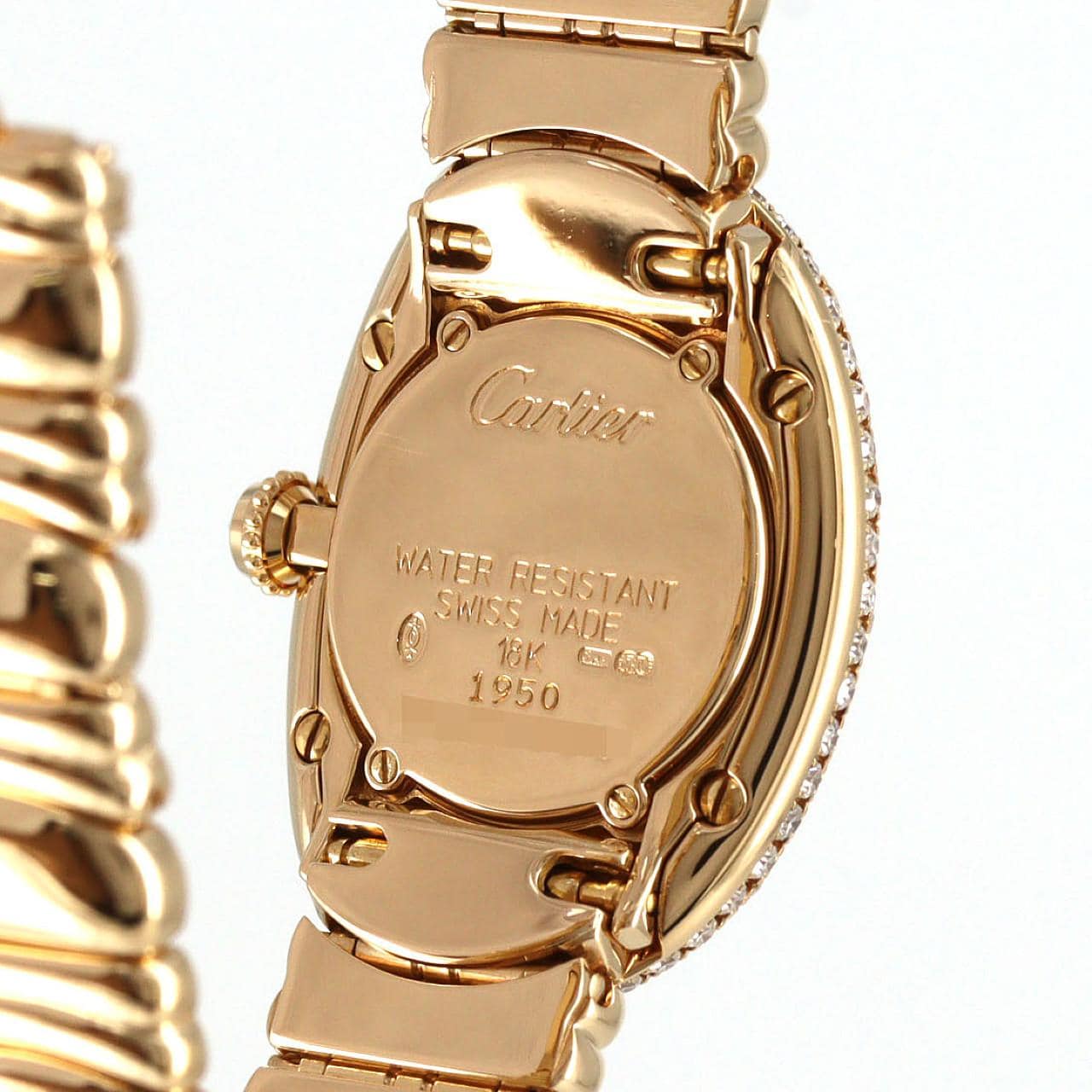 カルティエ ベニュワール YG/3D WB5004D8 YG クォーツ