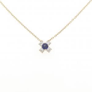 K18YG サファイヤ ネックレス
