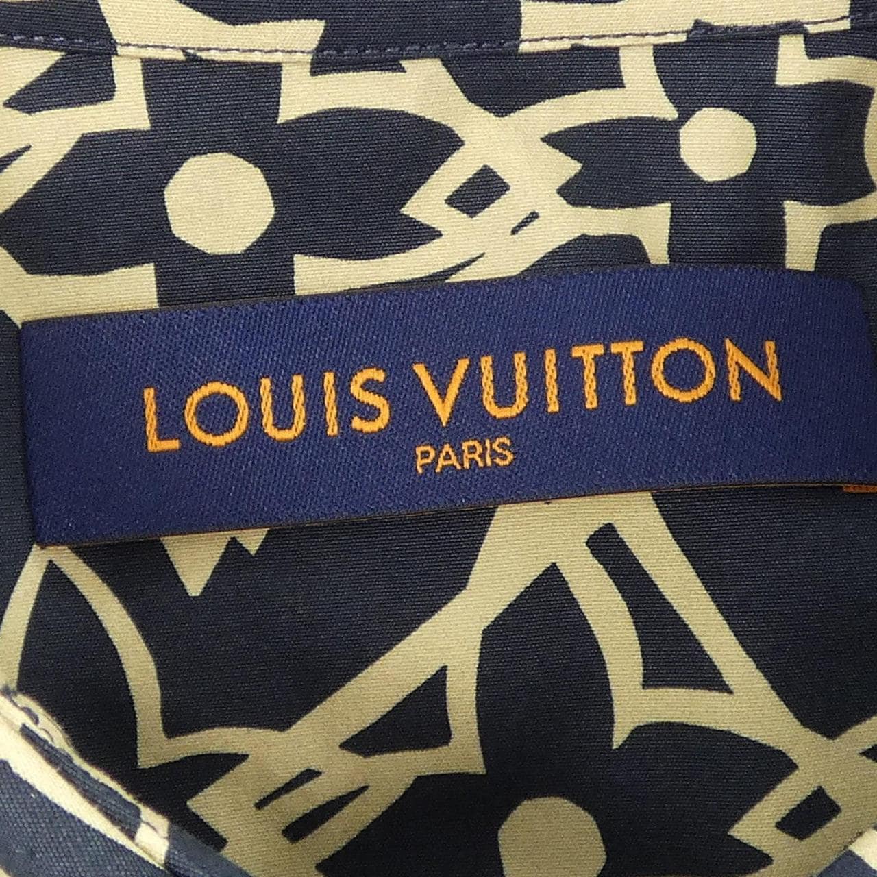 ルイヴィトン LOUIS VUITTON LVワックスショートスリーブシャツ HLS72WFS8 S/Sシャツ