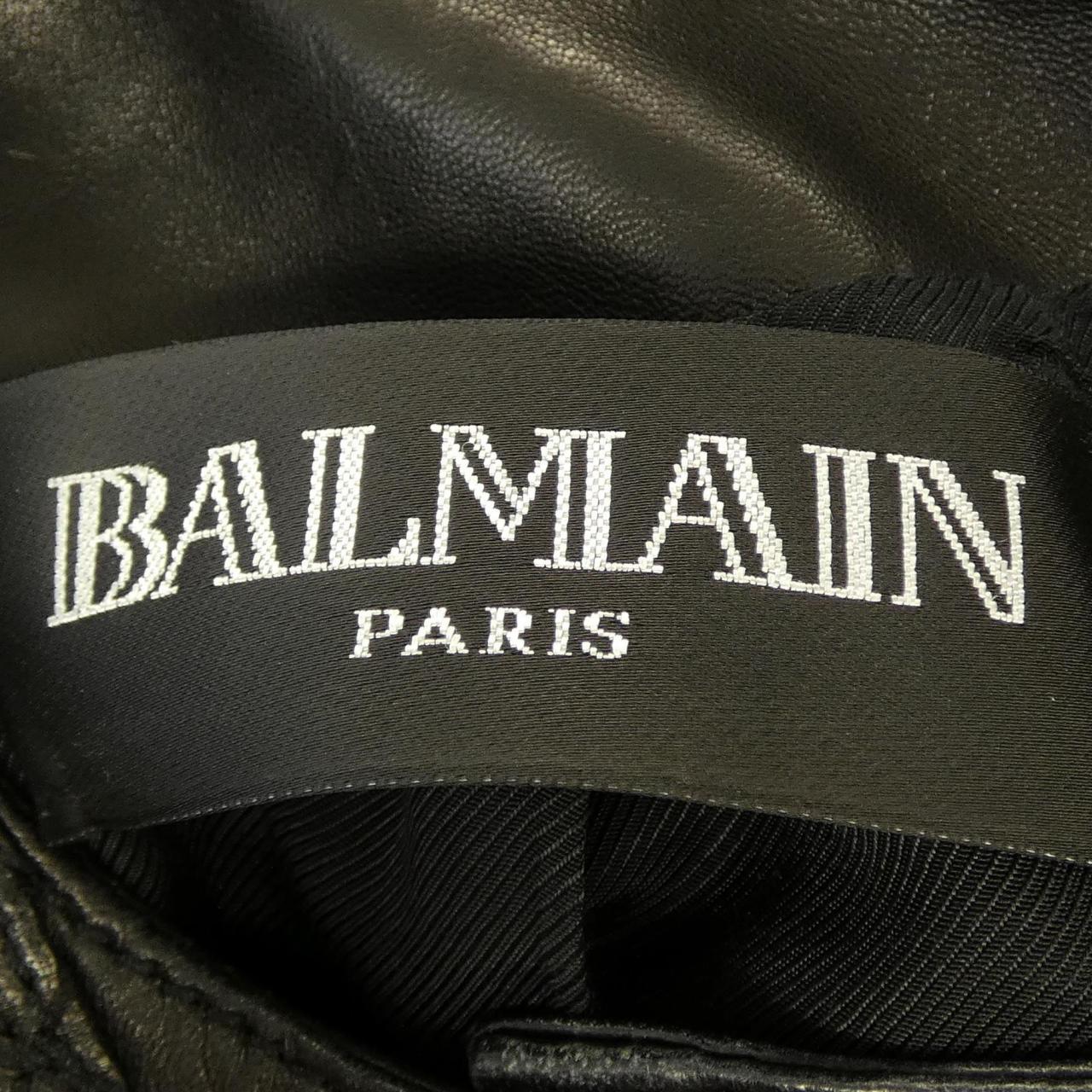 バルマン BALMAIN レザーライダースジャケット