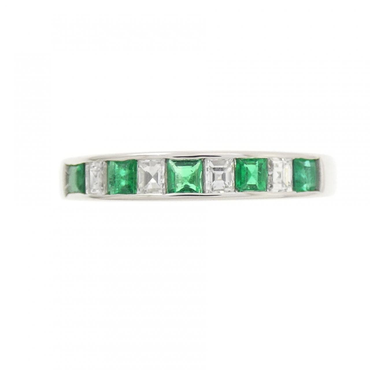 PT900 エメラルド リング 0.18CT