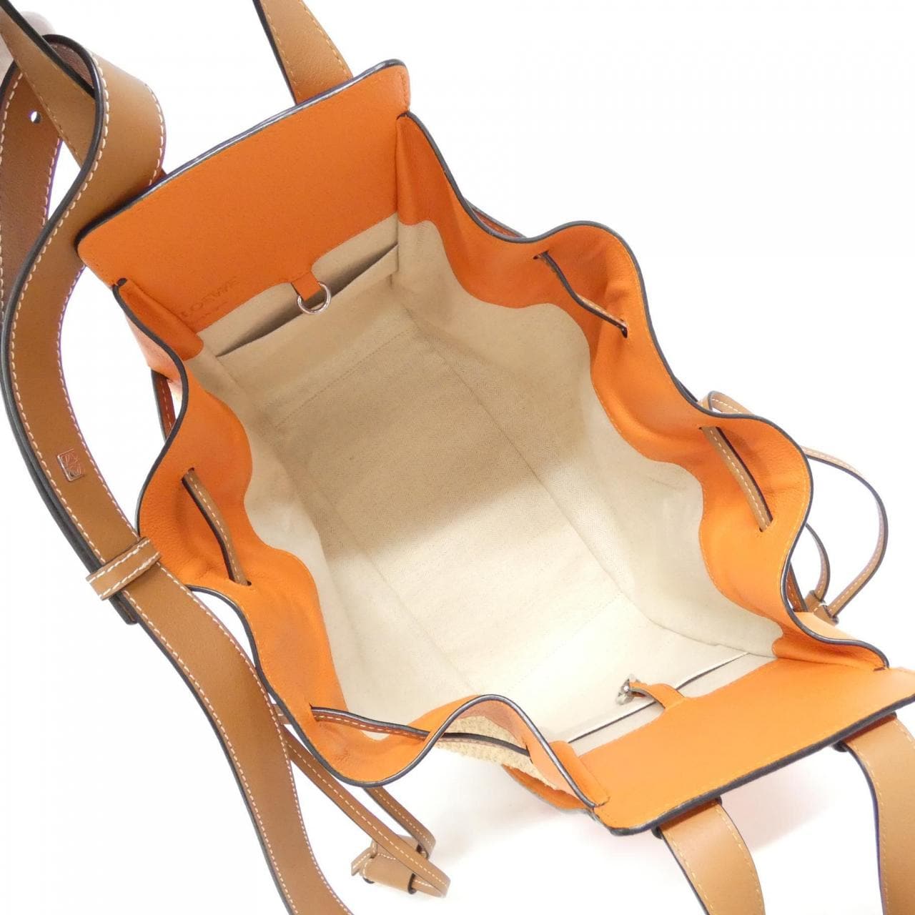 ロエベ PAULA'S HAMMOCK DRAWSTRING MEDIUM 330 33 V06 ショルダーバッグ