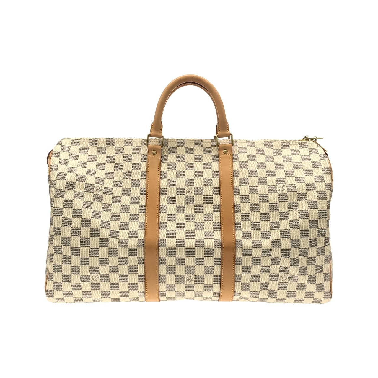 ルイヴィトン ダミエ アズール キーポル 50cm N41430 ボストンバッグ