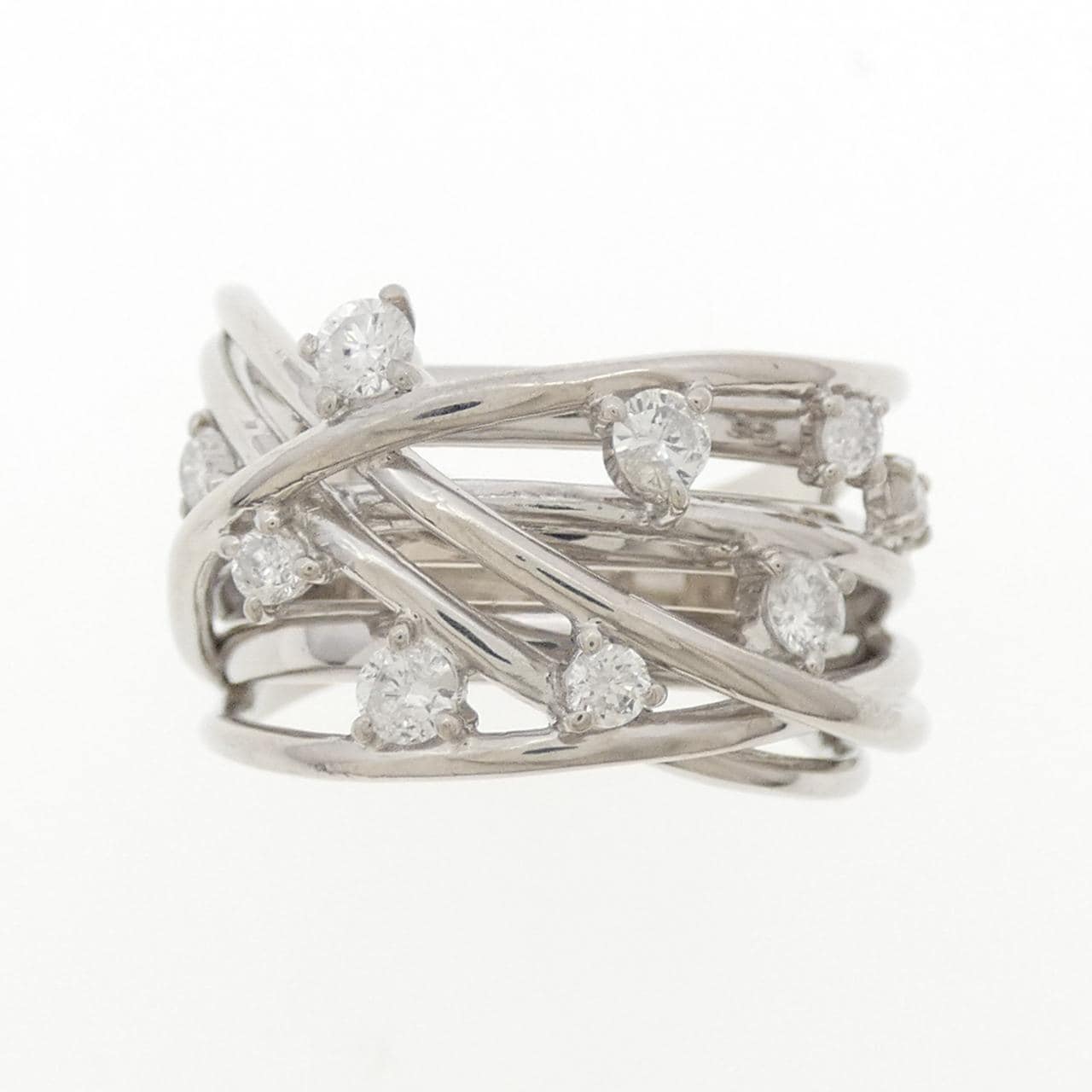 PT900 Diamond Ring 0.50CT