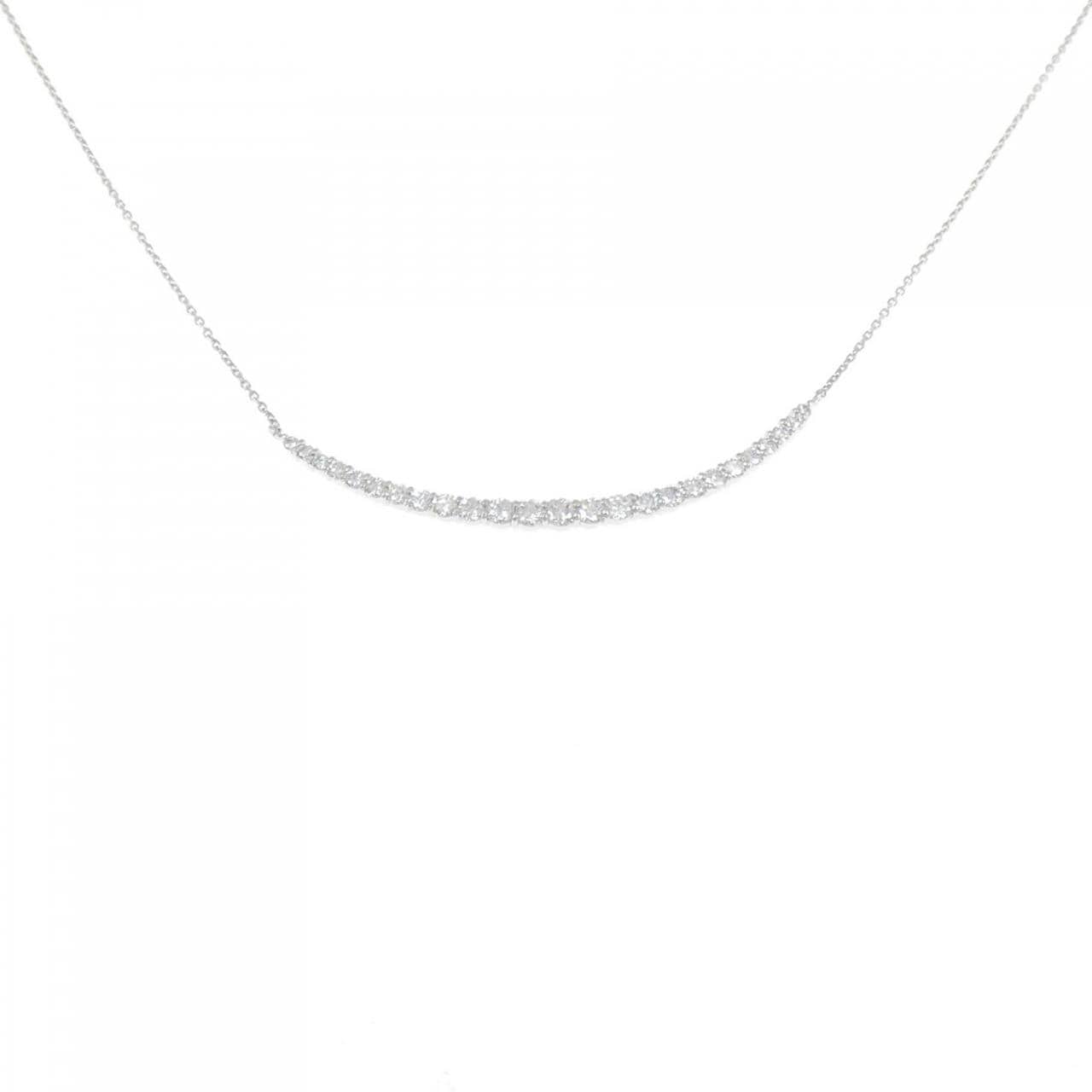 PT900/PT850 ダイヤモンド ネックレス 0.70CT