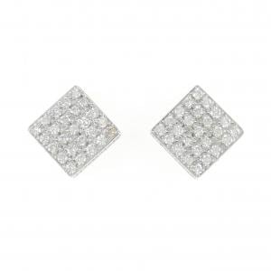 K18WG ダイヤモンド ピアス 2.30CT