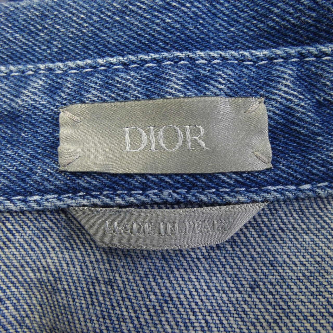 ディオール DIOR DIOR CHARM オーバーシャツ 493D498A383X デニムジャケット