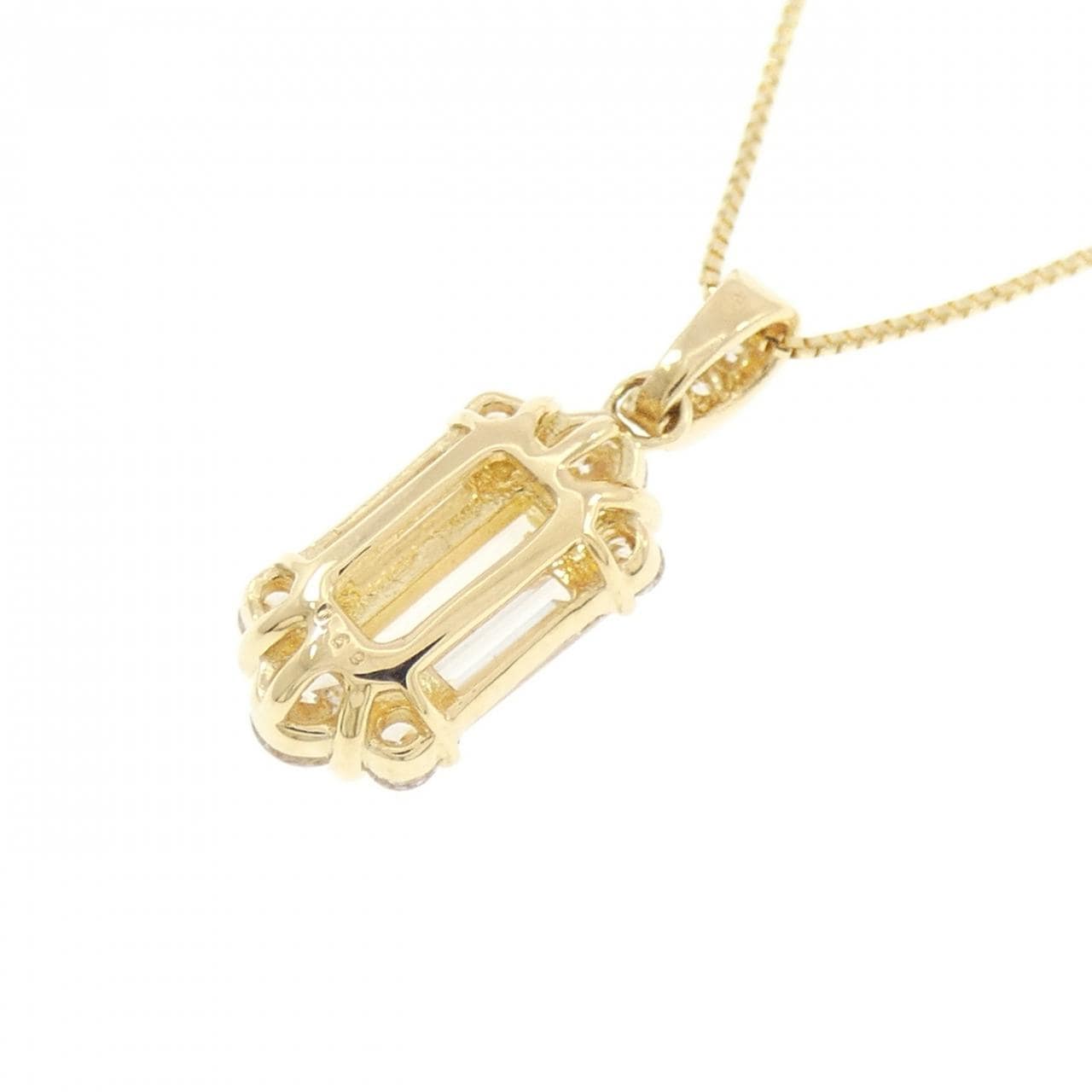 【新品】K18YG ダイヤモンド ネックレス 0.69CT