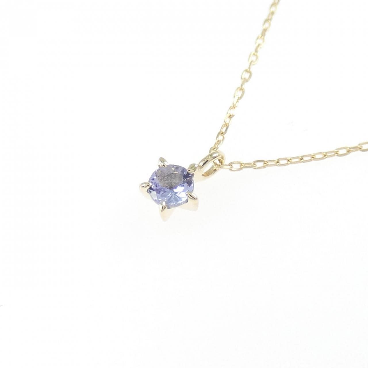 K10YG タンザナイト ネックレス