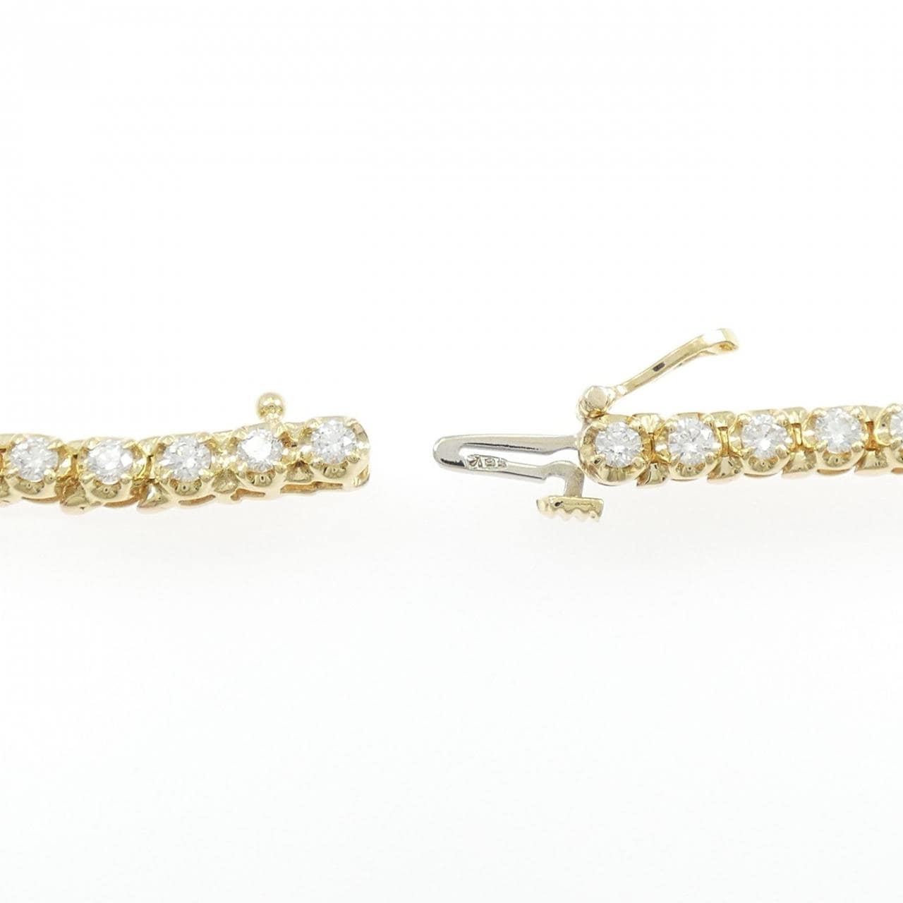 K18YG ダイヤモンド ネックレス 6.373CT