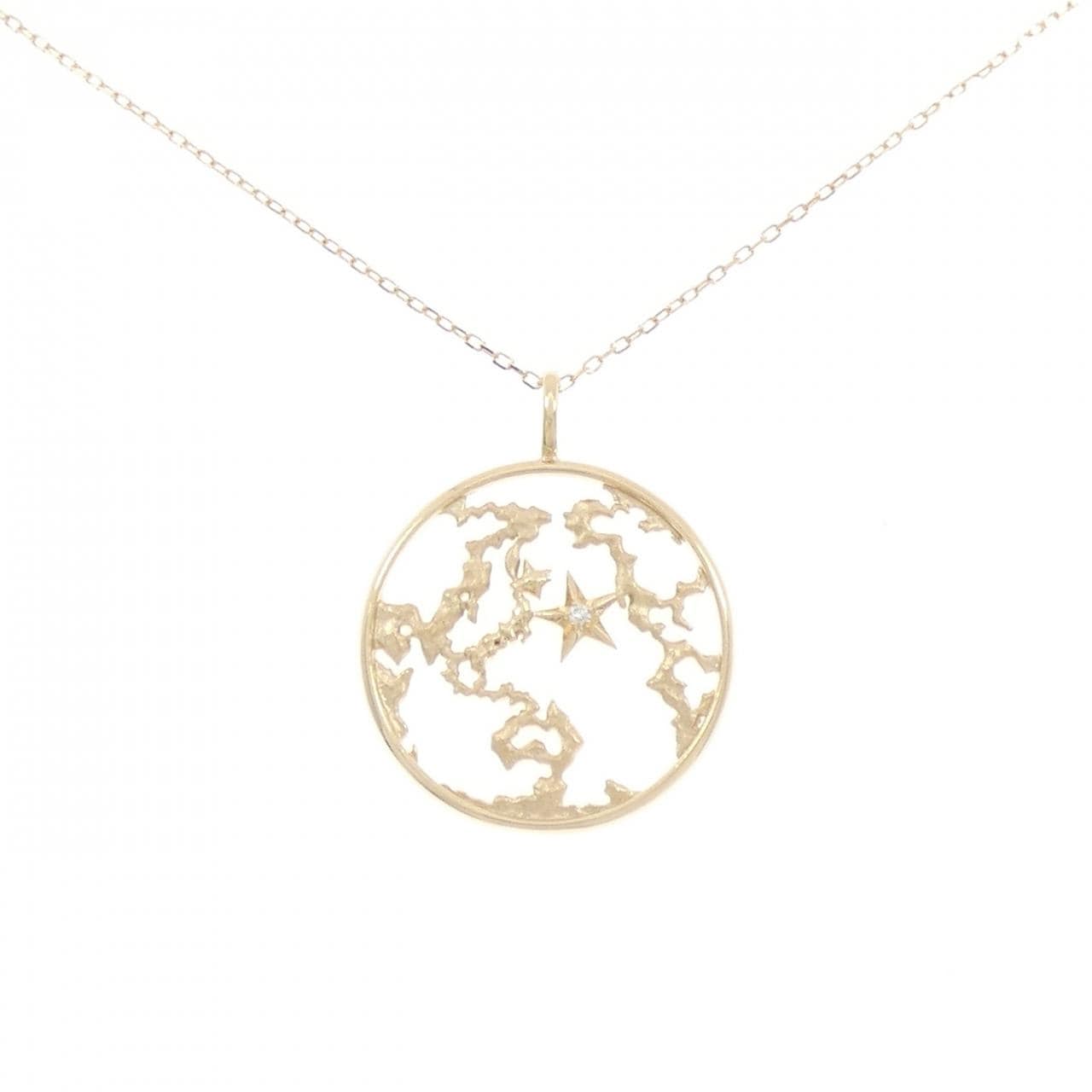 スタージュエリー ダイヤモンド ネックレス 0.01CT