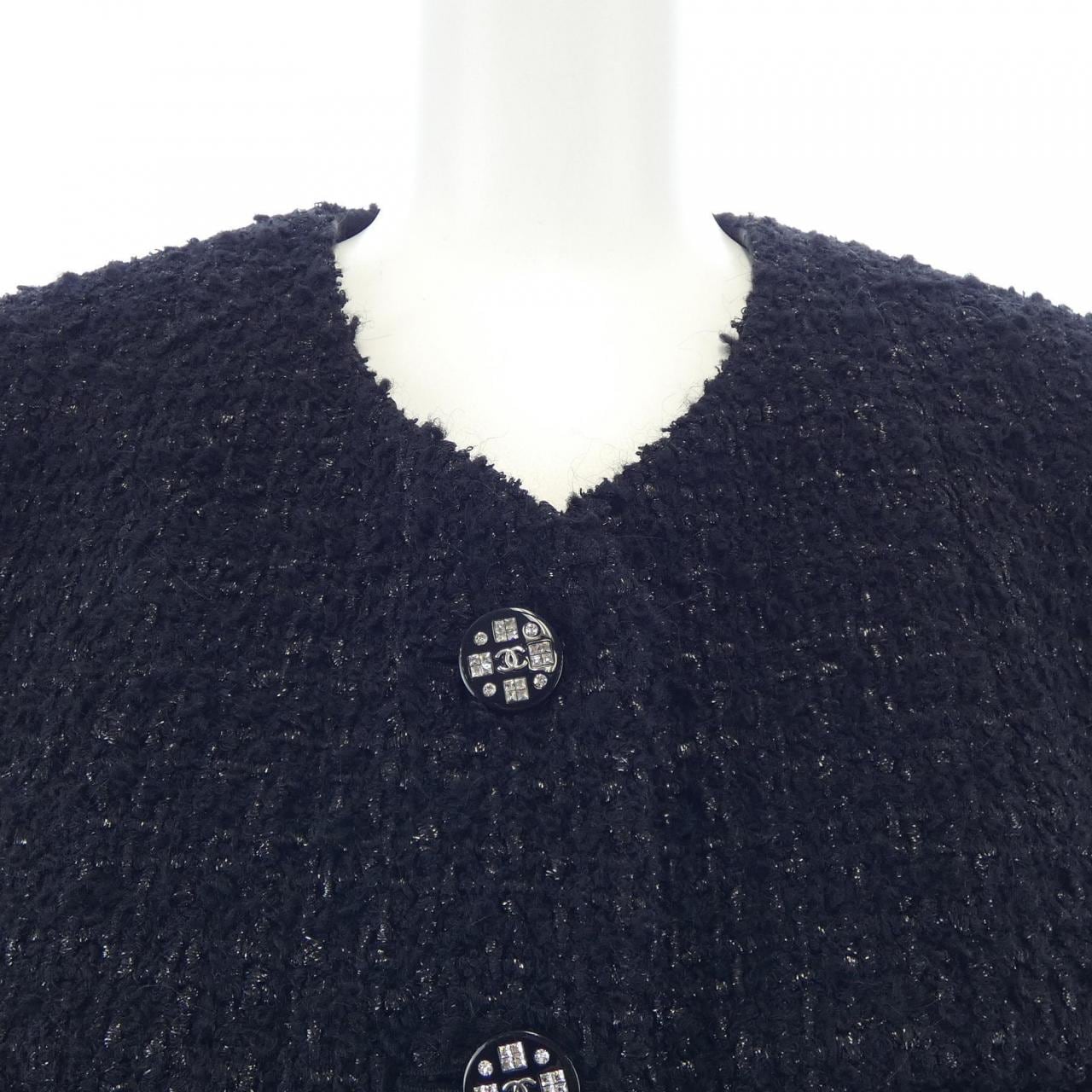 CHANEL CHANEL Collarless Jacket