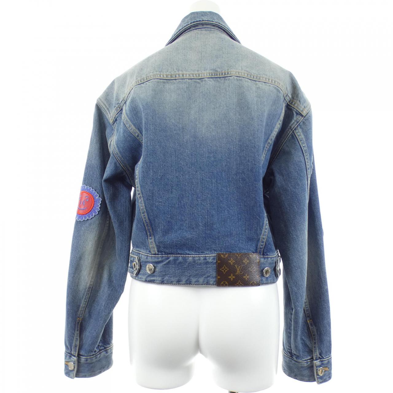 ルイヴィトン LOUIS VUITTON FOJA37GM1 草間彌生 デニムジャケット