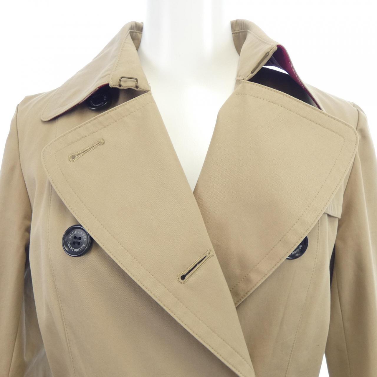ブルーレーベルクレストブリッジ BLUE LABEL CRESTBRIDGE トレンチコート