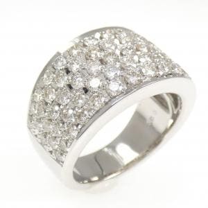 PT900 パヴェ ダイヤモンド リング 2.00CT