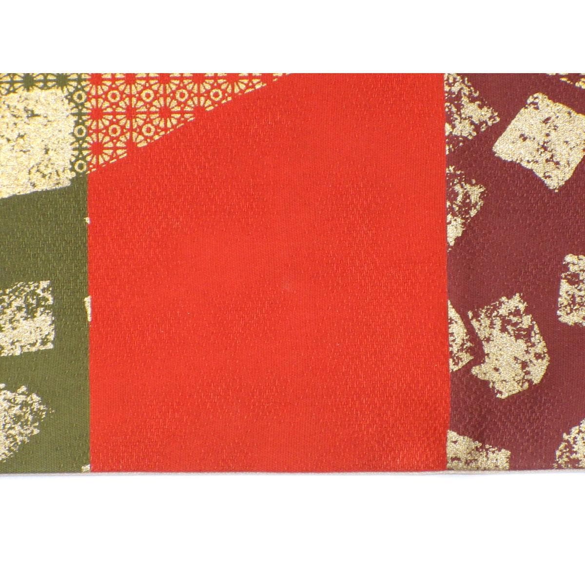 【未使用品】袋帯　出蔵善之助　一期一会