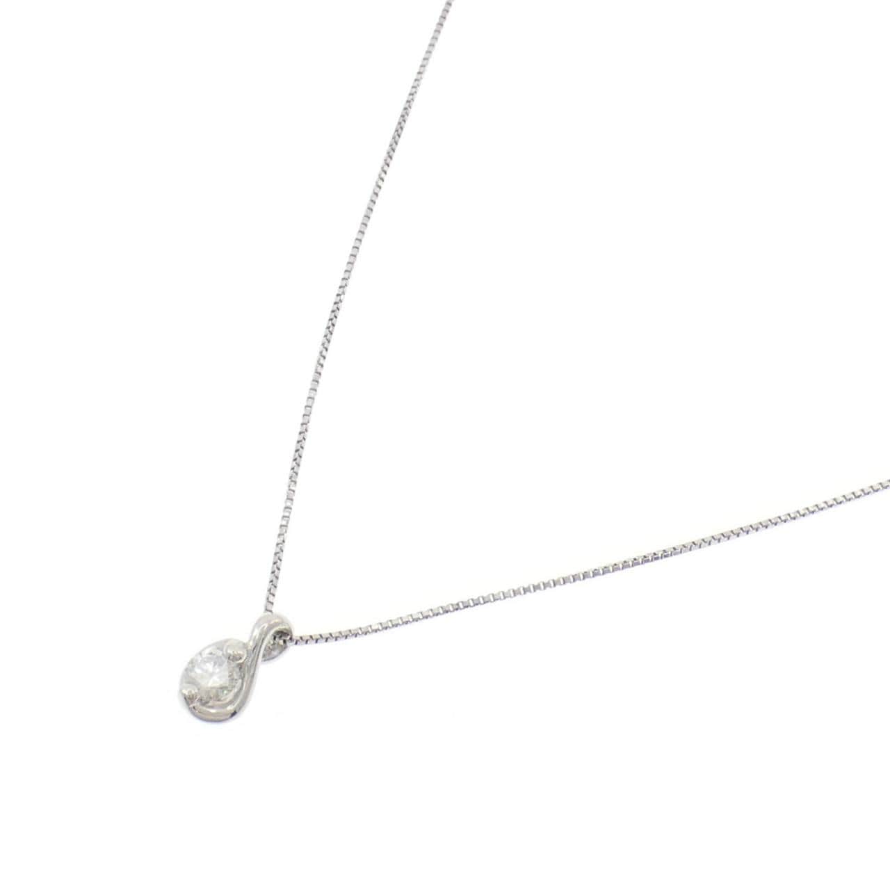 PT900/PT850 ダイヤモンド ネックレス 0.16CT