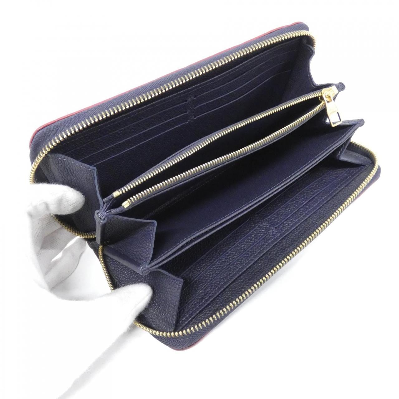 ルイヴィトン モノグラム アンプラント ジッピー ウォレット M62121 財布