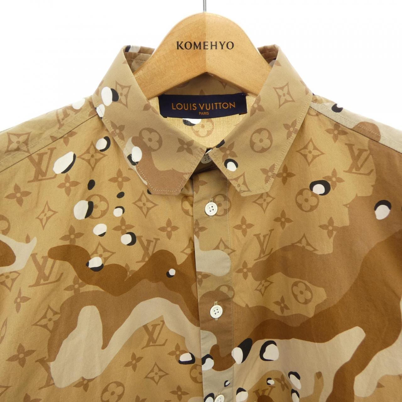 ルイヴィトン LOUIS VUITTON モノグラムカモフラージュDNAオセアン HIS07WTKJ シャツ
