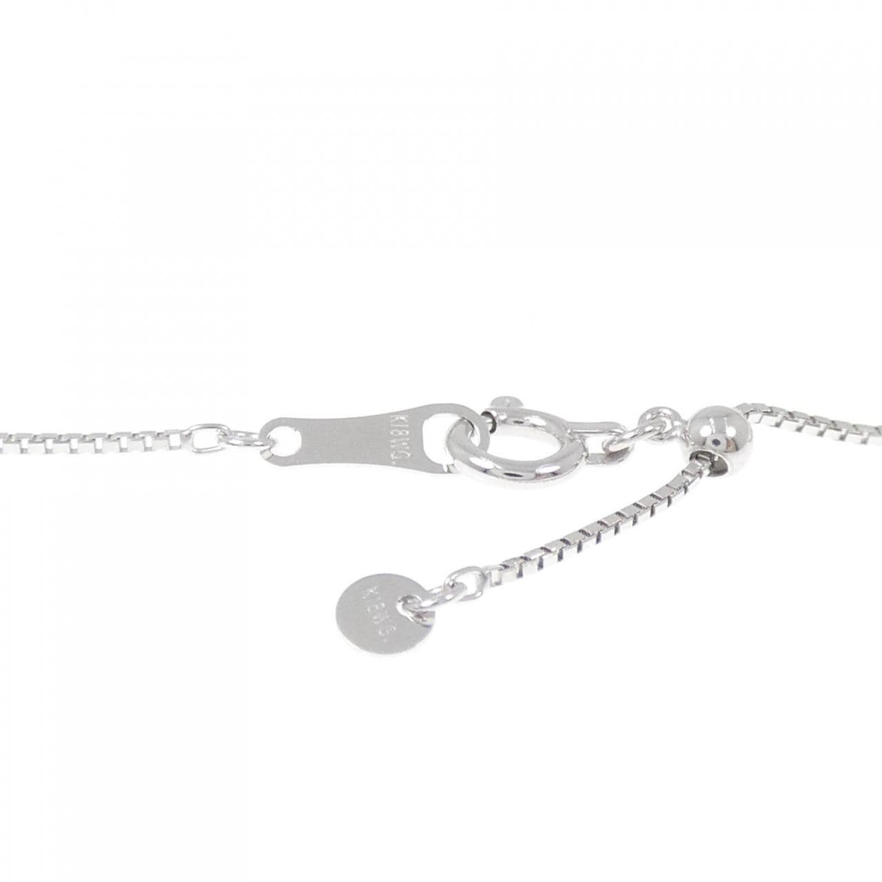 K18WG ダイヤモンド ネックレス 0.70CT