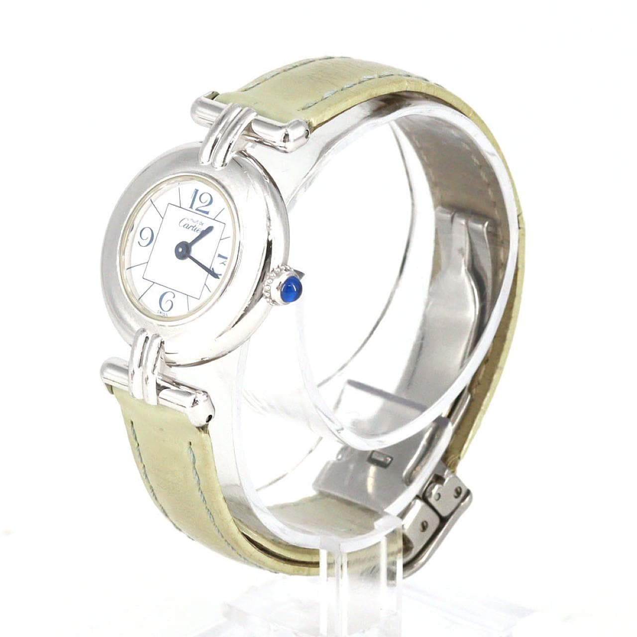 【ノーメンテナンス還元価格】カルティエ マストコリゼSM W1011455 シルバー クォーツ
