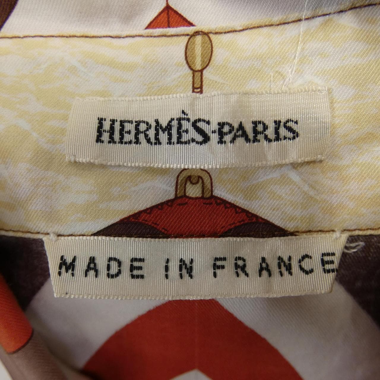 【ヴィンテージ】エルメス HERMES SPINNAKERS S／Sシャツ
