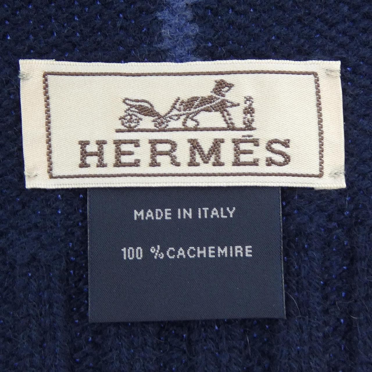 エルメス HERMES MAILLONS TRACES H394841T MUFFLER