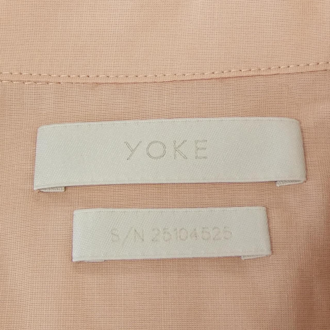 ヨーク YOKE YK25SS0938SH シャツ