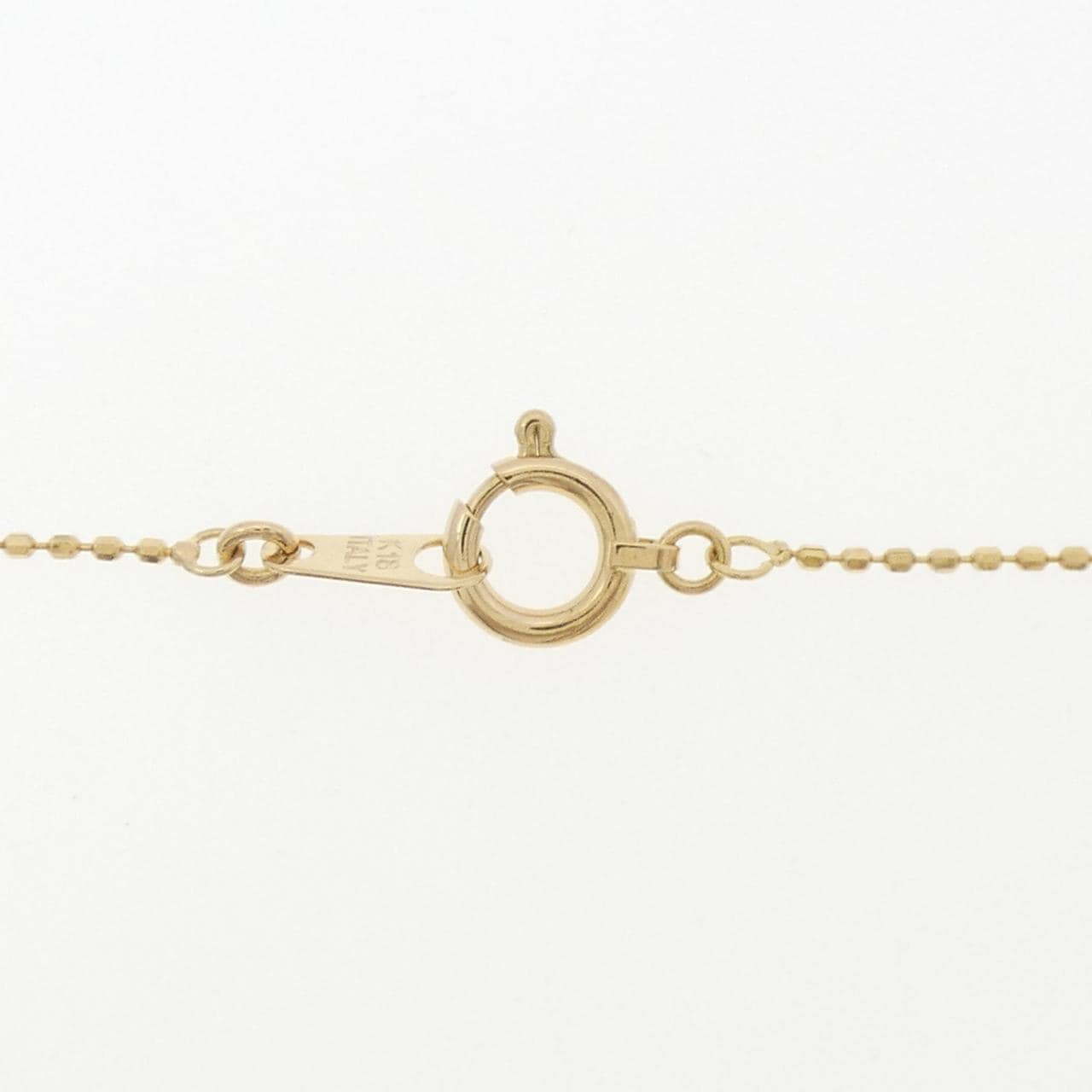 K18YG クロス ダイヤモンド ネックレス 0.5CT