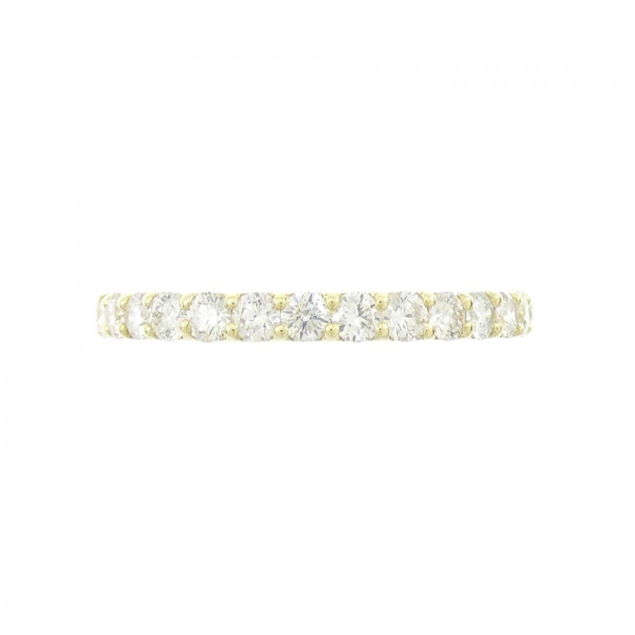 [BRAND NEW] K18YG Half Eternity Diamond Ring 0.50CT