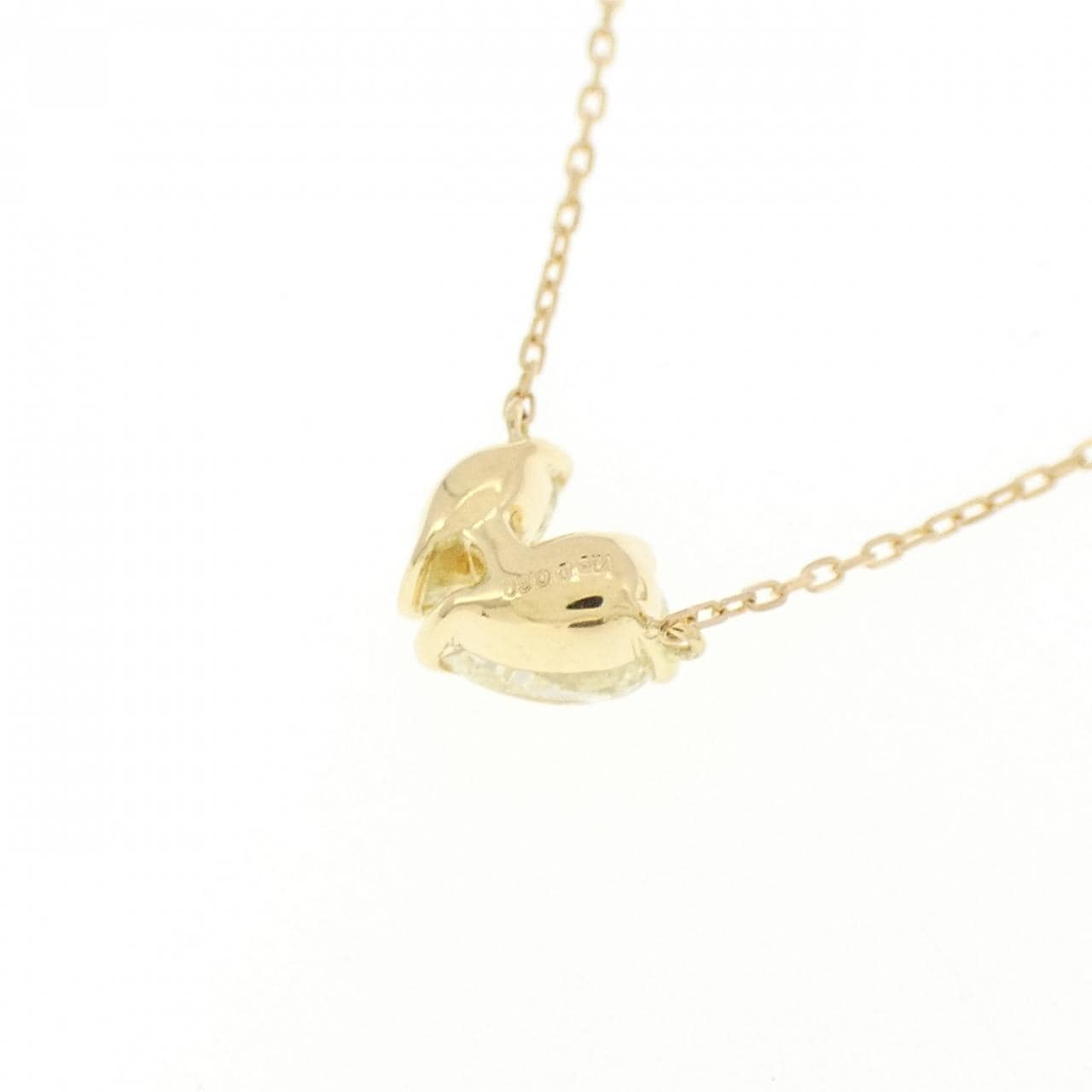 【新品】K18YG ダイヤモンド ネックレス 0.30CT