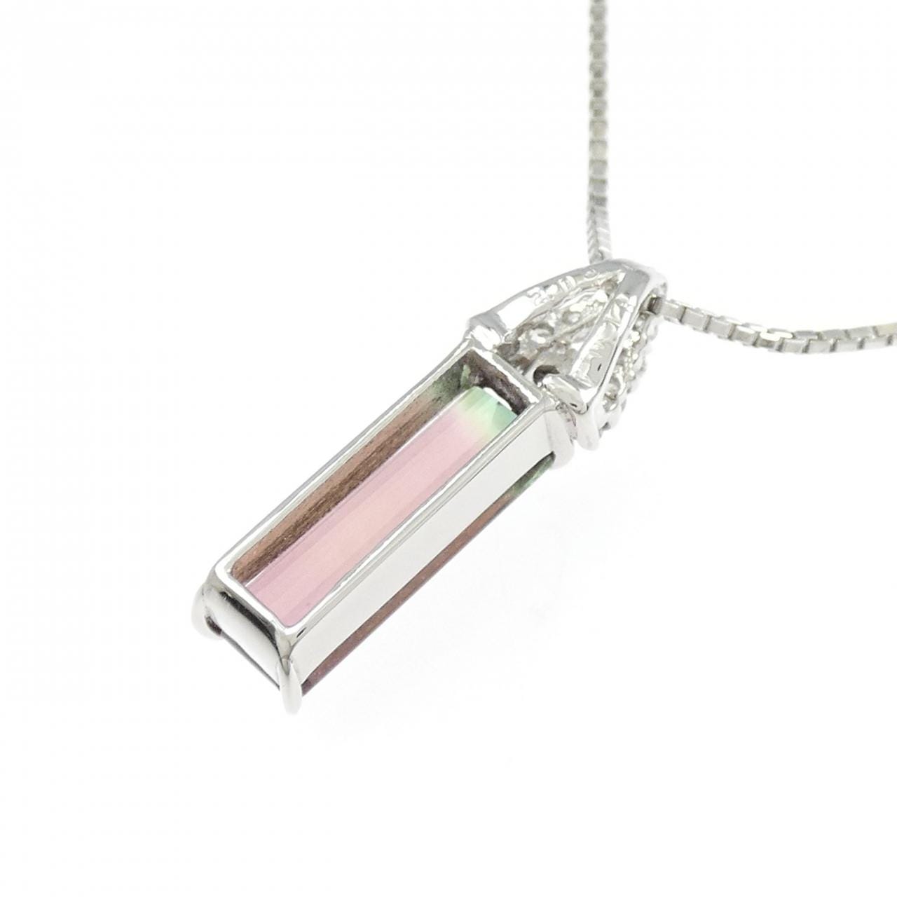 PM/PT850 Tourmaline Necklace 2.05CT