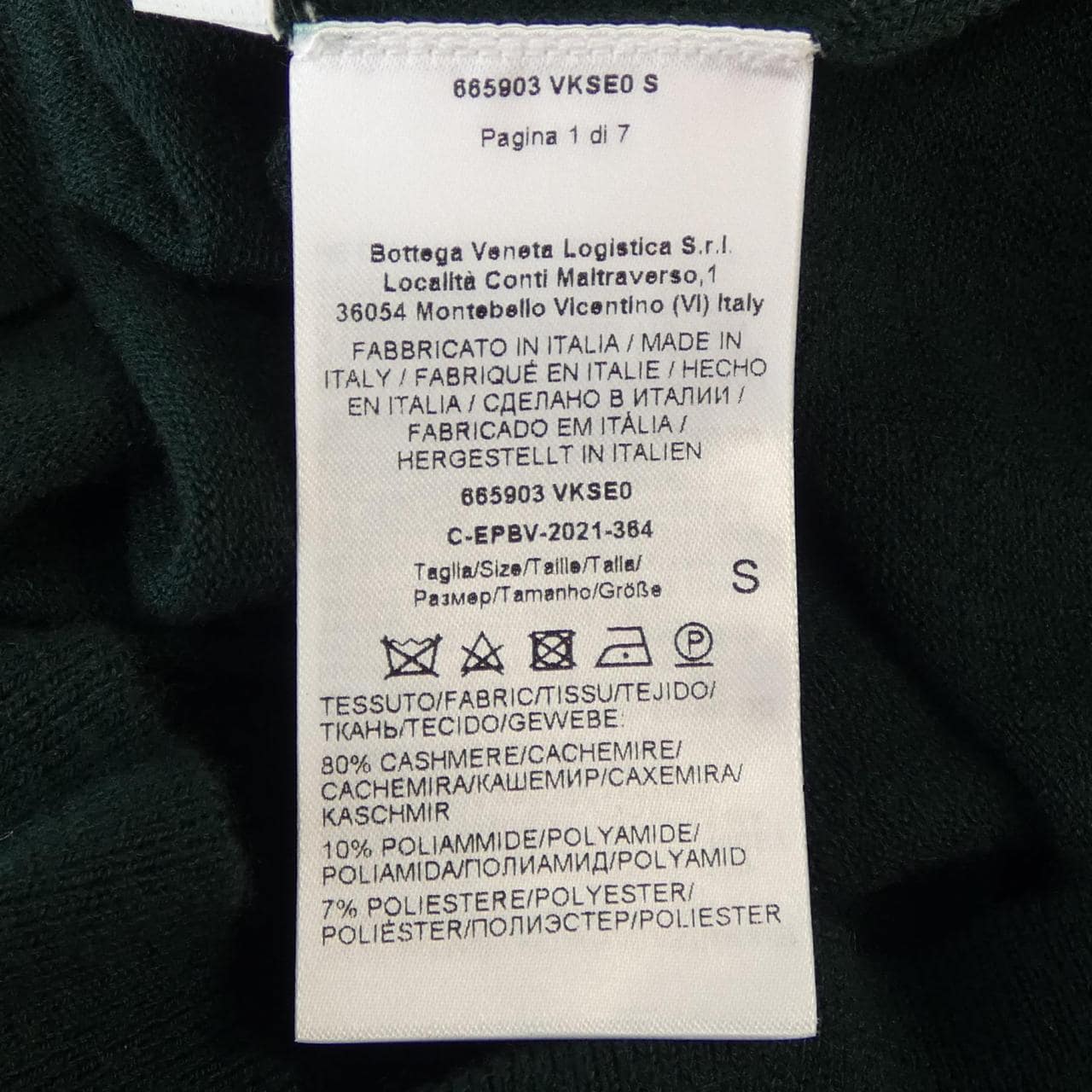BOTTEGA VENETA Veneta 665903 VKSE0 knit