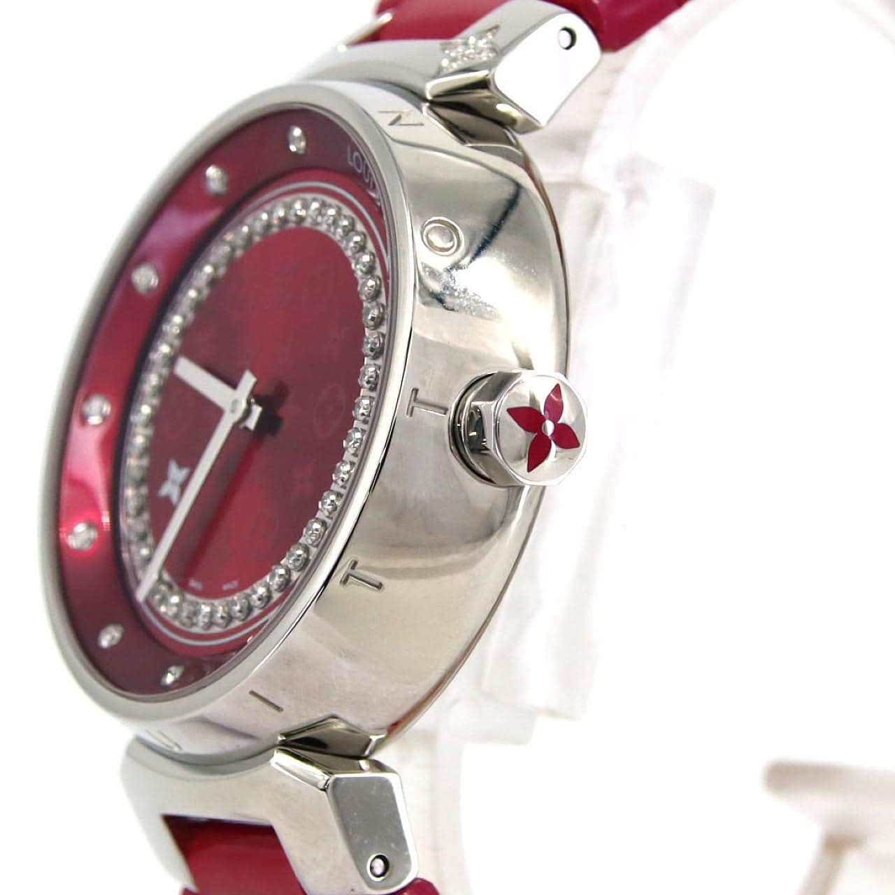 ルイヴィトン タンブール･10P･サークルD･ラグ4P Q13M9 SS クォーツ