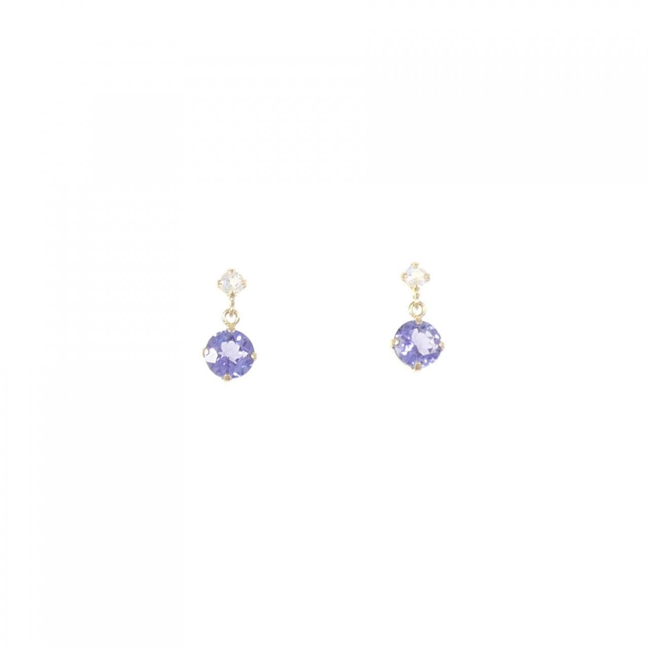 K18YG タンザナイト ピアス