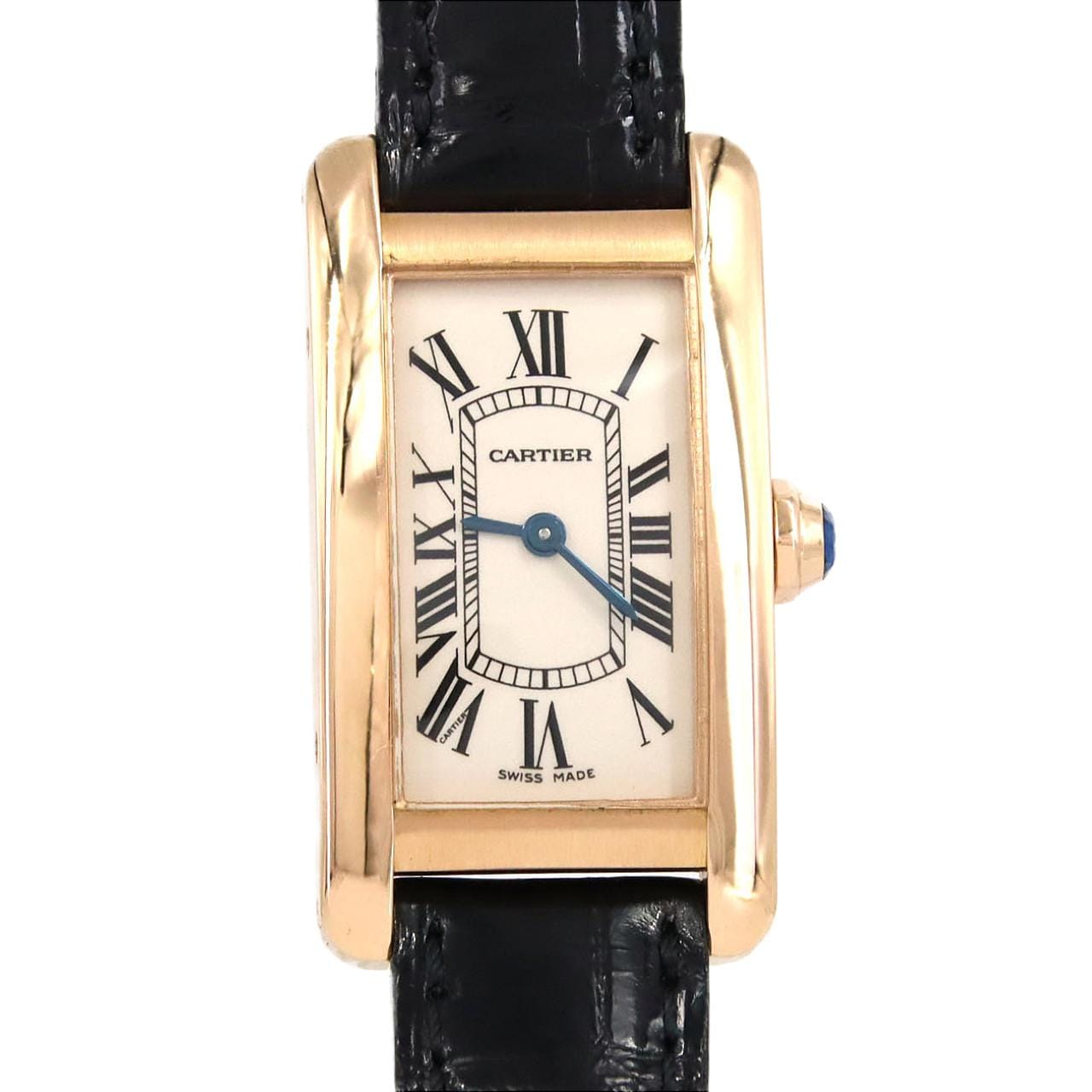 カルティエ タンクアメリカンSM PG W2607456 PG･RG クォーツ
