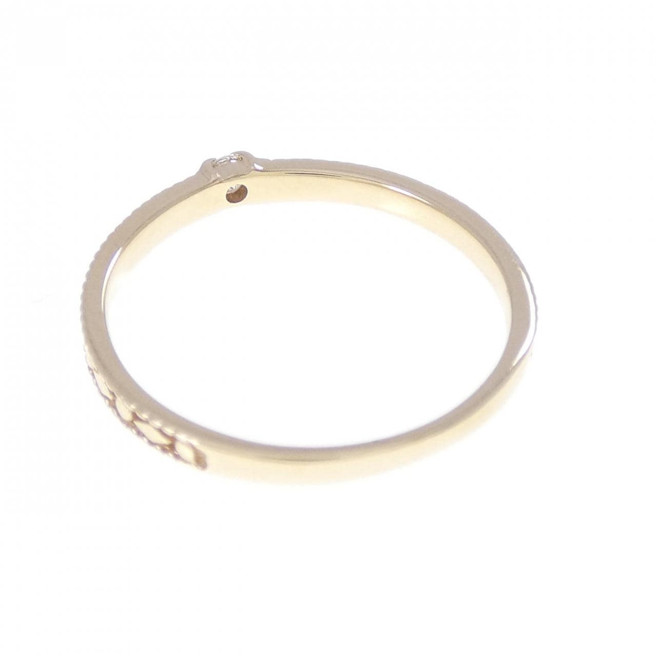 K10YG ダイヤモンド リング 0.03CT