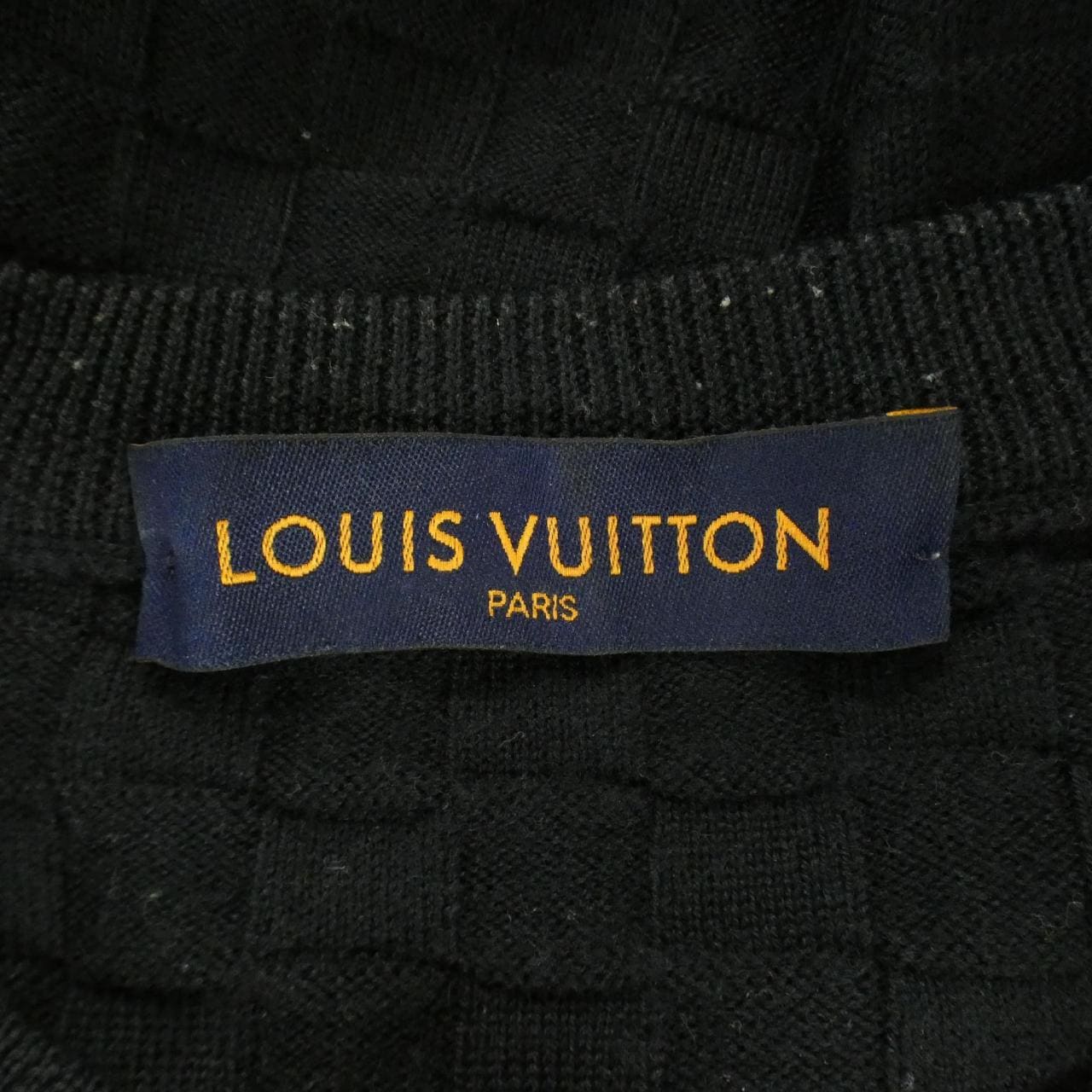 ルイヴィトン LOUIS VUITTON ダミエクルーネック HJN40WVOR ニット
