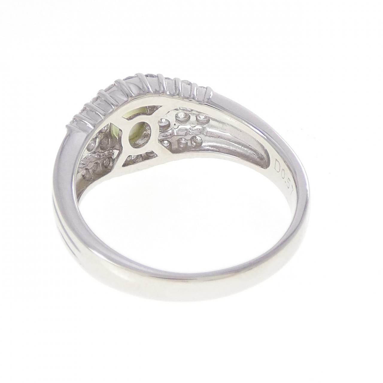 PT900 クリソベリルキャッツアイ リング 1.05CT