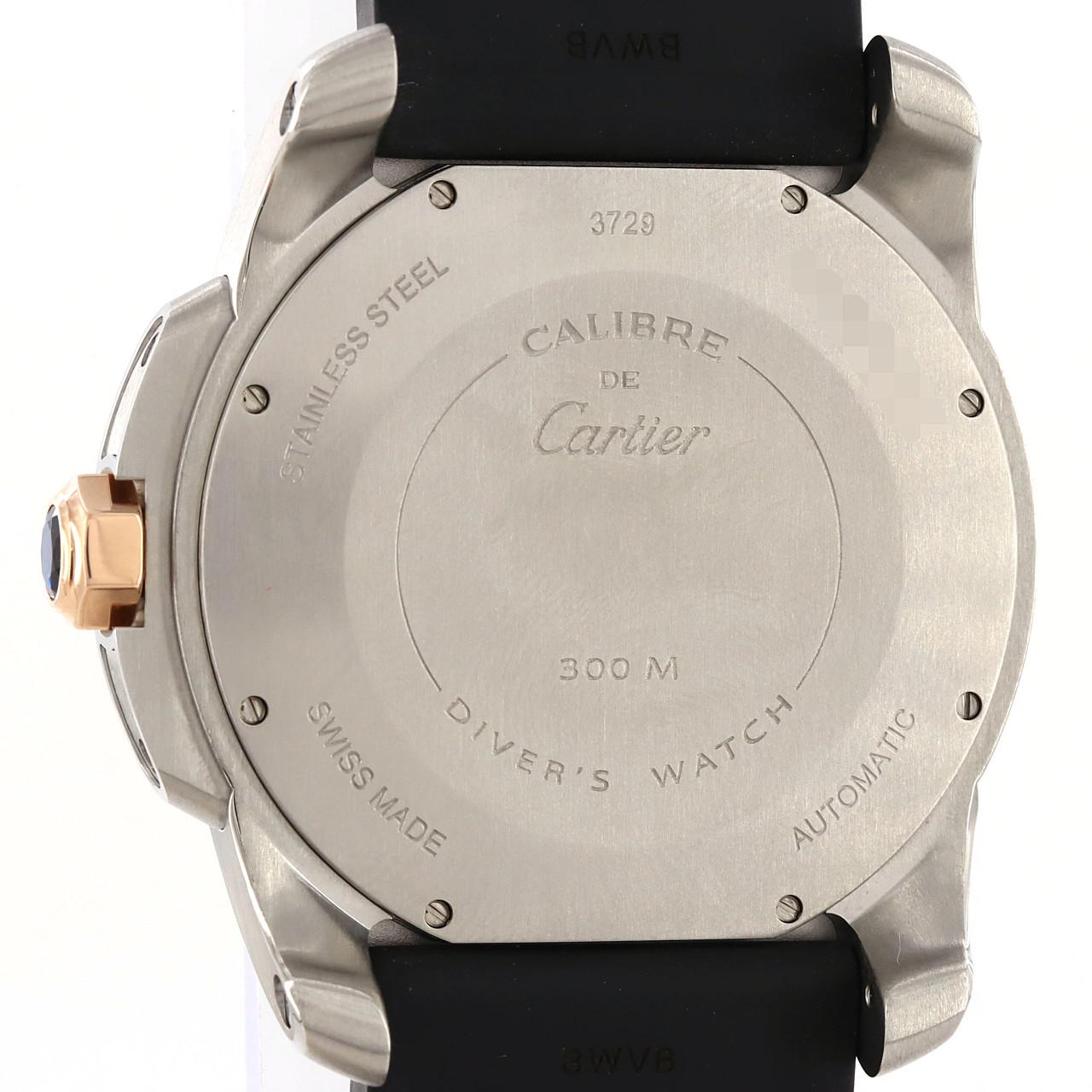 Cartier Calibre de Cartier Diver PG Combi W7100055 SSxPG自动上弦