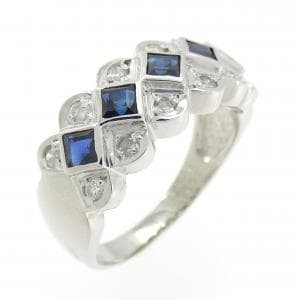 PT900 サファイヤ リング 0.68CT