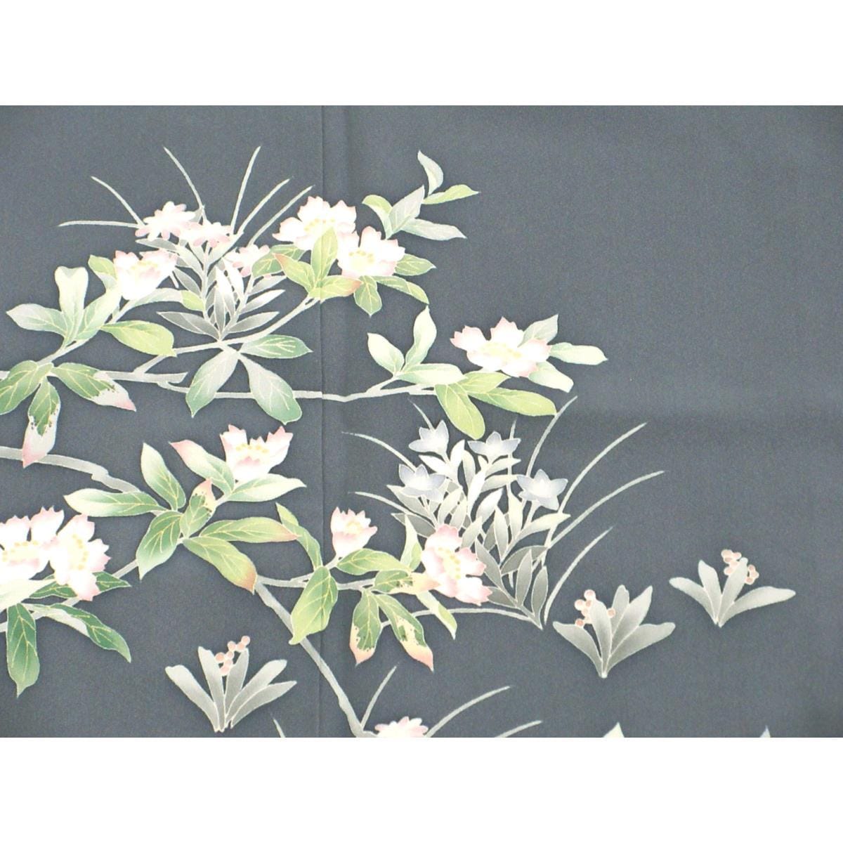 【未使用品】訪問着　鶴見保次【本加賀友禅】