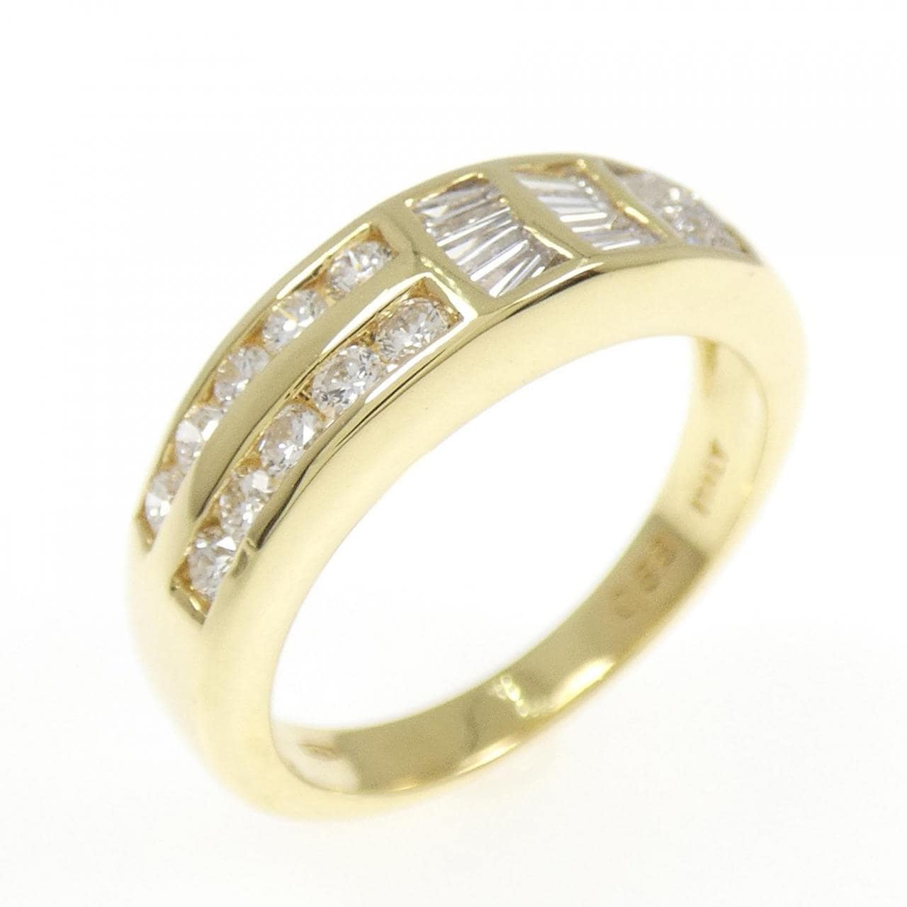 750YG ダイヤモンド リング 0.58CT