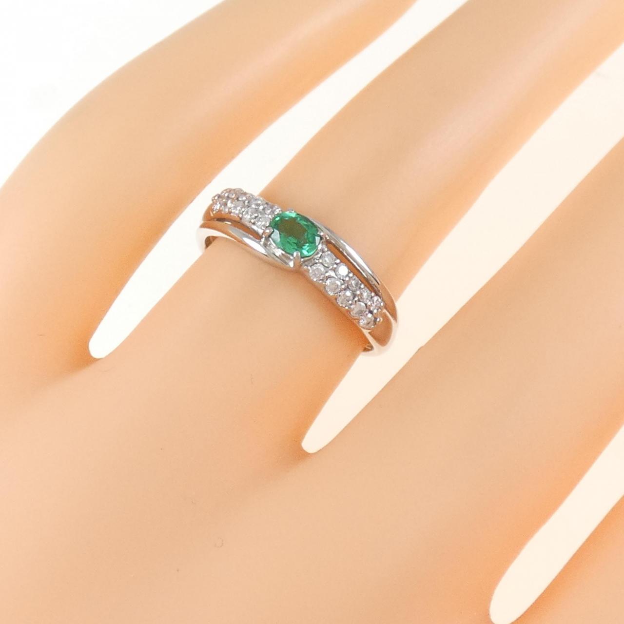 コメ兵｜K18WG パライバトルマリン リング 0.20CT｜ジュエリー｜リング  