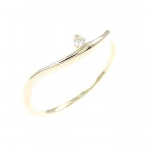 【リメイク】K10YG ダイヤモンド リング 0.03CT