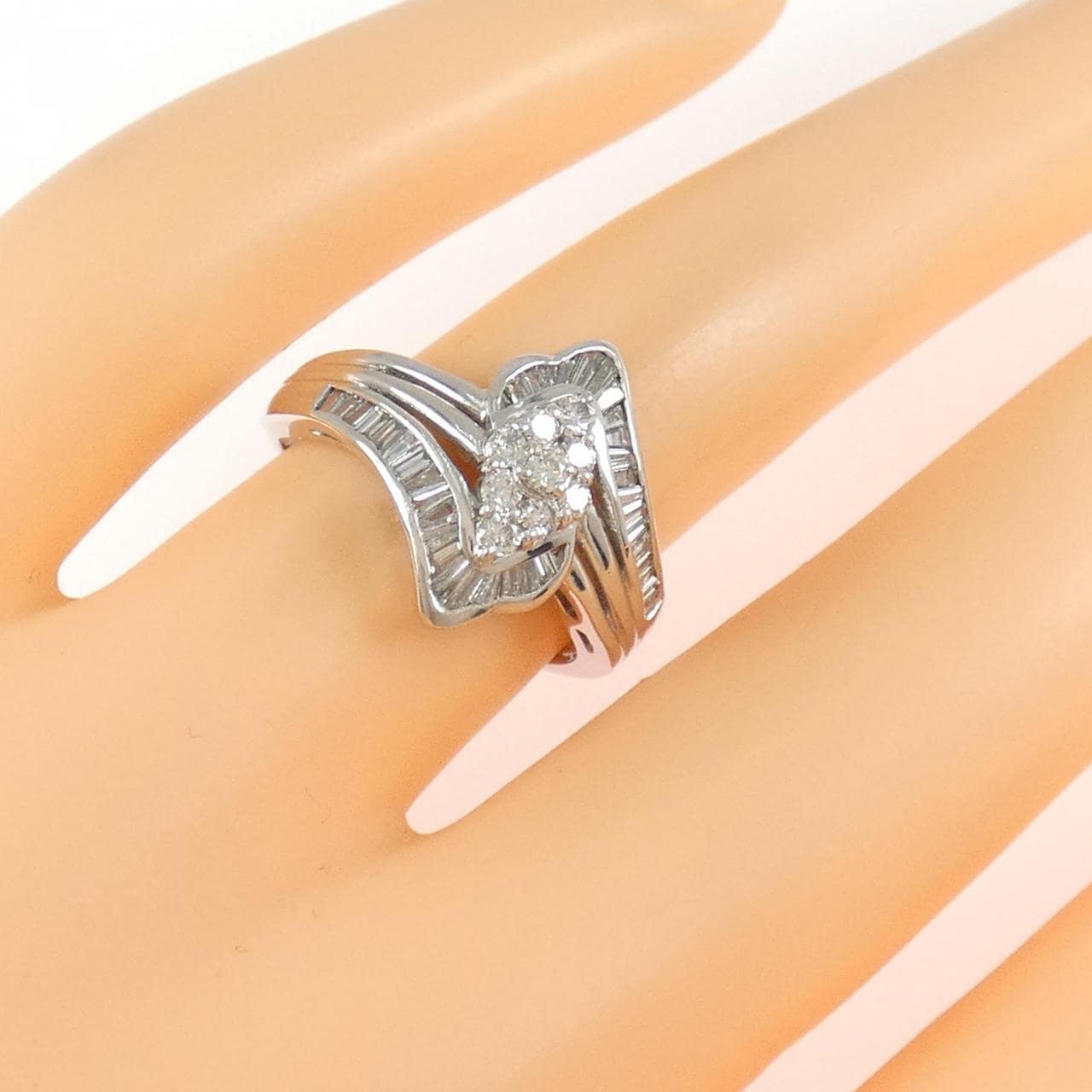 PT900 ダイヤモンド リング 0.53CT