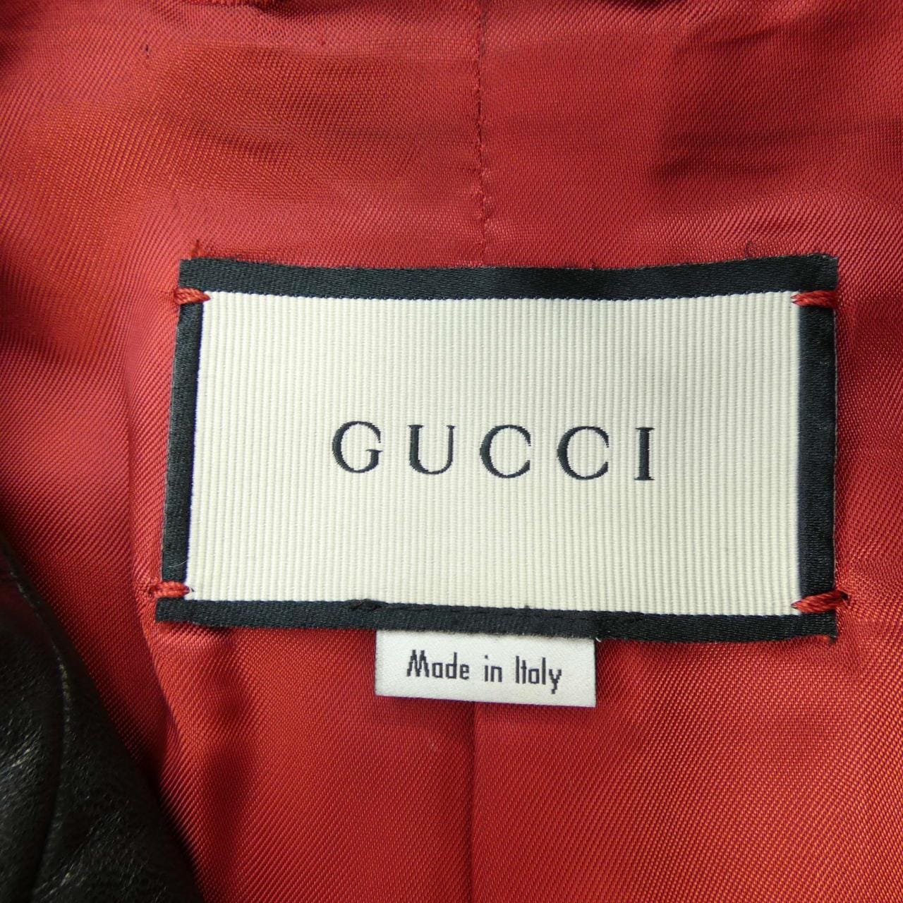 グッチ GUCCI 290487-XN571 レザージャケット